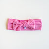 Petal Pink Bow Headwrap