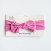 Petal Pink Bow Headwrap