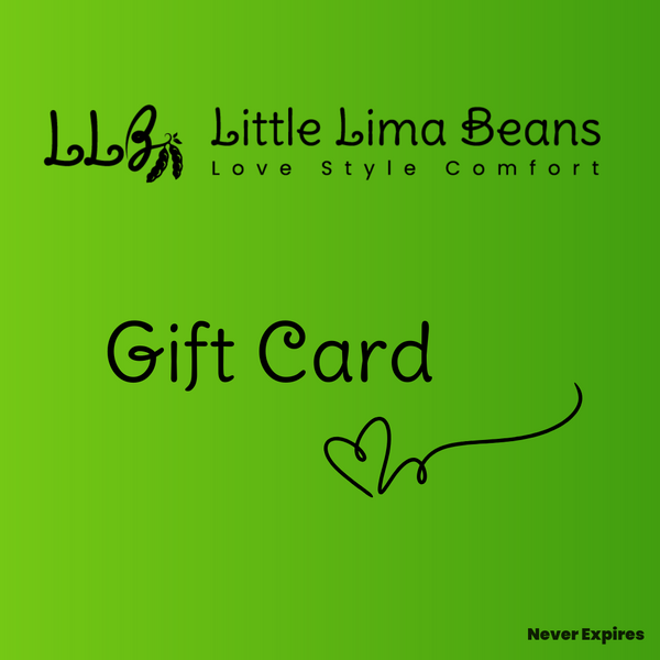 Little Lima Beans Gift Card- Perfect for a New Mom