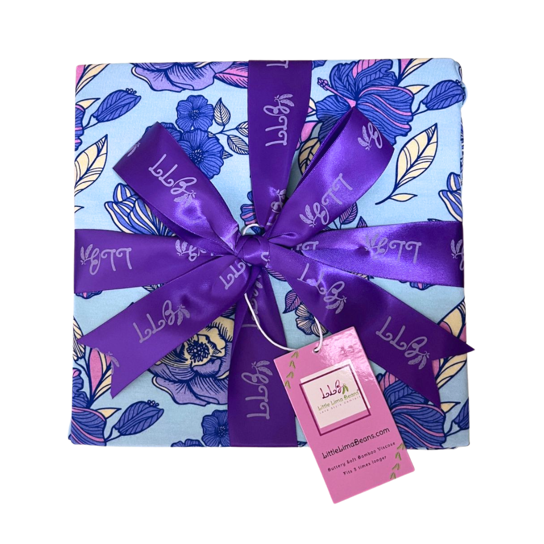 Orchid Bloom Reversible Blanket